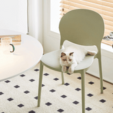 Pop Modern Simple Stackable Plastic Dining Room Side Chair - Gavisco Office Furniture